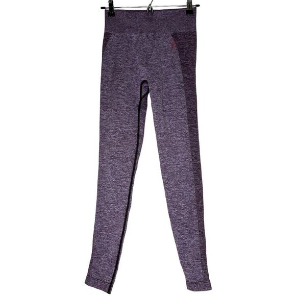Gymshark High Waisted Flex Legging Workout Gorpcore Yoga Berry Rose Women Medium - Picture 1 of 5